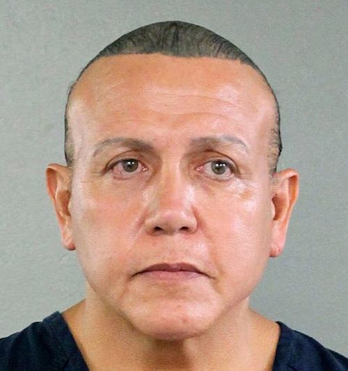 The suspect, identified as Cesar Sayoc, 56, was arrested in the city of Plantation in the Miami area and is currently in FBI custody.