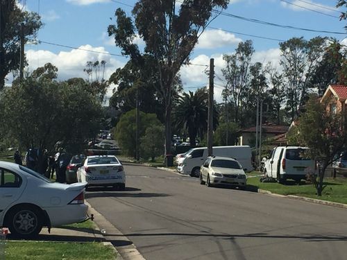 The western Sydney street where Ms Paepaerei was killed in 2015. Picture: AAP