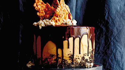 Recipe:&nbsp;<a href="http://kitchen.nine.com.au/2016/06/23/10/14/caroline-griffiths-chocolate-layer-cake-with-peanut-butter-frosting" target="_top" draggable="false">Caroline Griffith's chocolate layer cake with peanut butter frosting</a>