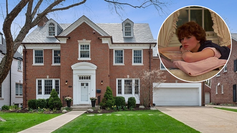 Go inside the renovated Georgian-style mansion from 1984 film Sixteen Candles.