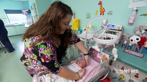 Mothers of premature babies are traditionally treated like bystanders in Intensive Care. (9NEWS)