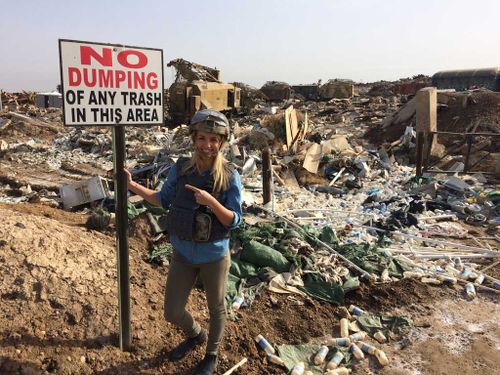 'No Dumping'. (Image: Elizabeth Creasy)