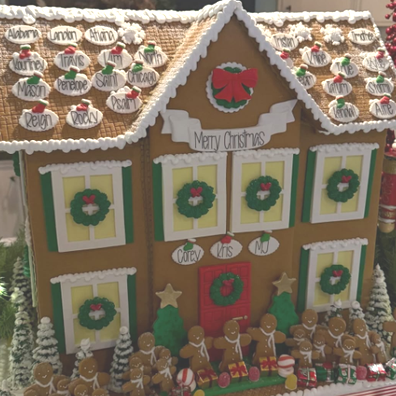 Timothee Chalamet features in Kardashian-Jenner gingerbread house