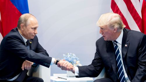 The contact between Vladimir Putin and Donald Trump has been hotly anticipated during the G20 summit in Hamburg. (AAP)