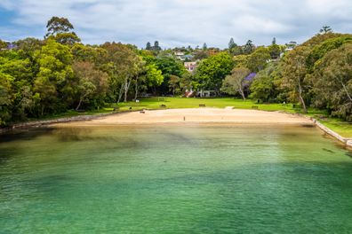 Panoramic view of Parsley bay in Sydney, NSW Australia. High quality photo
