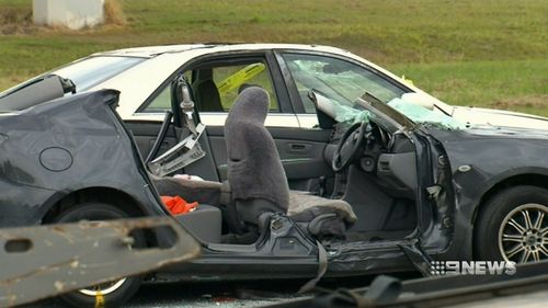 The 23-year-old driver of the ute has not been charged. (9NEWS)