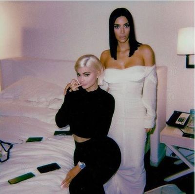 Kim Kardashian and Kylie Jenner at the 2017 Met Gala 'Rei Kawakubo/Comme des Garçons: Art of the In-Between'