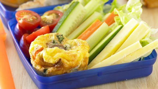 Mini vegetable frittatas