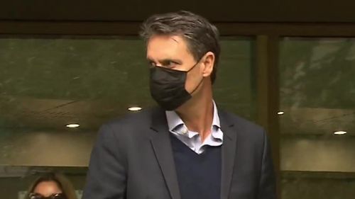 Former financial advisor Anthony Paul Torre leaves court in Perth.