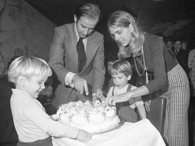 Joe Biden with his first wife, Neilia, in 1972