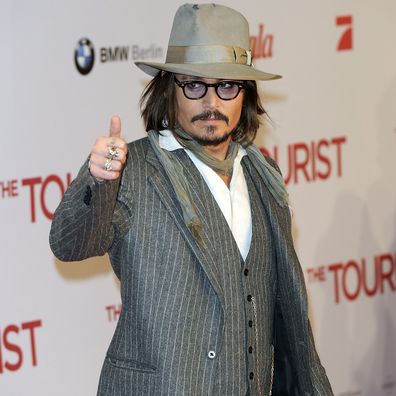 Johhny Depp attend the Photocall 'The Tourist' European Premiere at Hotel Adlon on December 14, 2010 in Berlin, Germany.