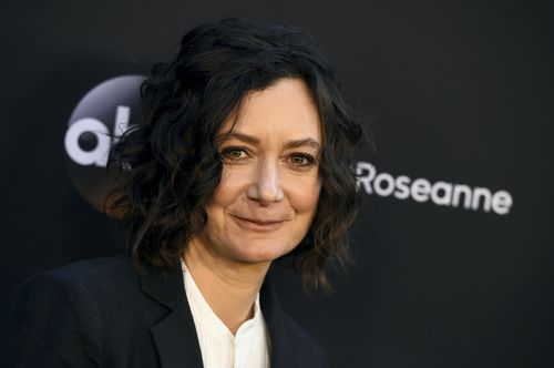 Roseanne actress Sara Gilbert left the show before it was cancelled. Picture: AAP