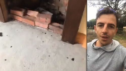 Mr Love's viral video inspecting the property went viral on Facebook.
