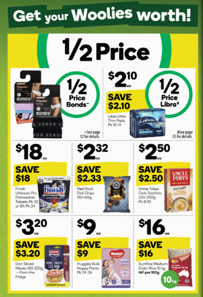 Even Woolies has some excellent non-food bargains this week.