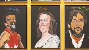 Supporters defend Gina Rinehart portrait after she calls for its removal