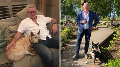 The Block 2025 Scott Cam with his dogs