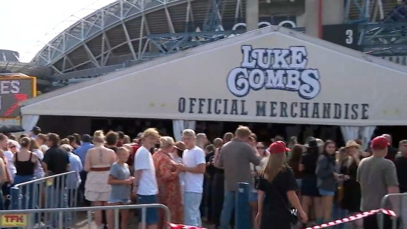Nearly 80,000 fans to flock to Luke Combs concert | Nine.com.au