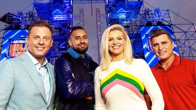 Ben Fordham Nick Kyrgios Rebecca Maddern Shane Crawford Australian Ninja Warrior 2021