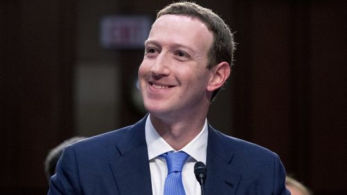 Mark Zuckerberg should be grinning - Facebook's shares actually rose during his Congress hearing.