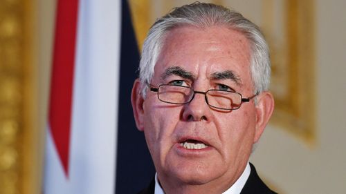 US Secretary of State Rex Tillerson. (AAP)