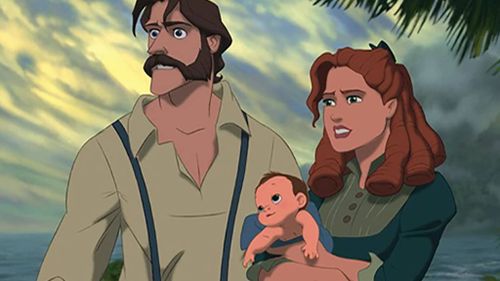 Tarzan and parents