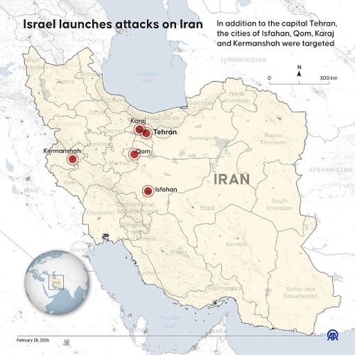 Iran map
