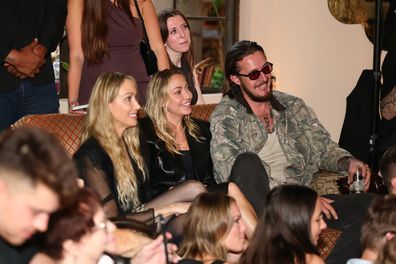 LOS ANGELES, CALIFORNIA - MAY 27: (L-R) Tish Cyrus, Brandi Cyrus, and Matt Southcombe attend TikTok Presents Something Beautiful Album Release Event With Miley Cyrus at Chateau Marmont on May 27, 2025 in Los Angeles, California. (Photo by Emma McIntyre/Getty Images for TikTok)