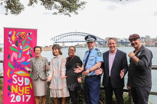 The media launch for the Sydney New Year's Eve celebrations. 