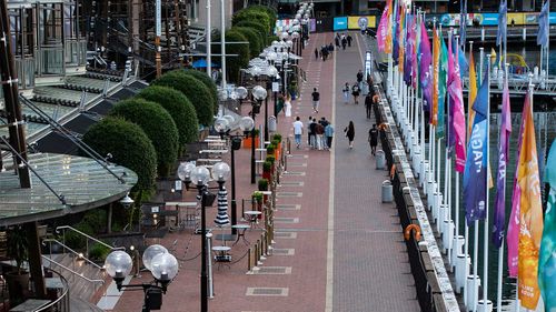 Darling Harbour is a popular destination for tourists in Sydney.