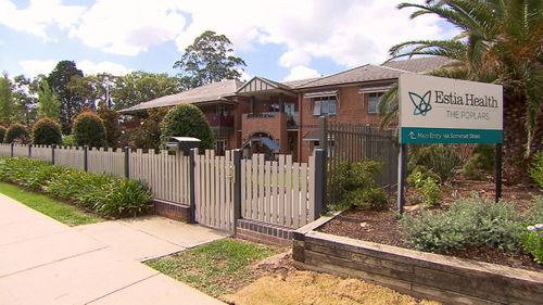 The confronting attack took place in the Poplars Nursing Home at North Epping a year ago.