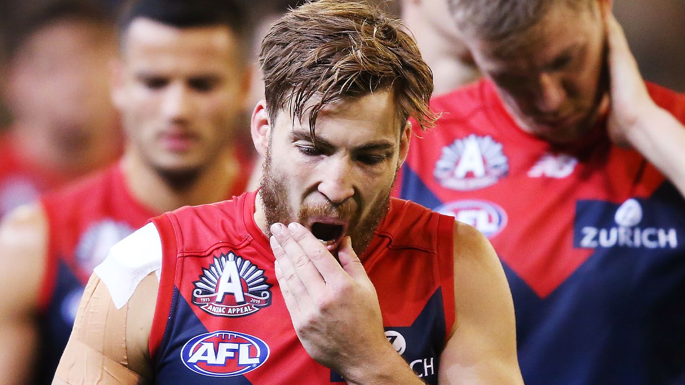 Melbourne midfielder Jack Viney set to miss two weeks of training after undergoing foot surgery