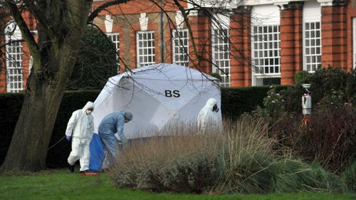 Man dies after being found on fire outside Kensington Palace