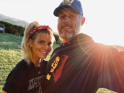 Jessica Simpson and husband Eric Johnson.