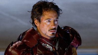 Robert Downey Junior as Iron Man / Tony Stark.