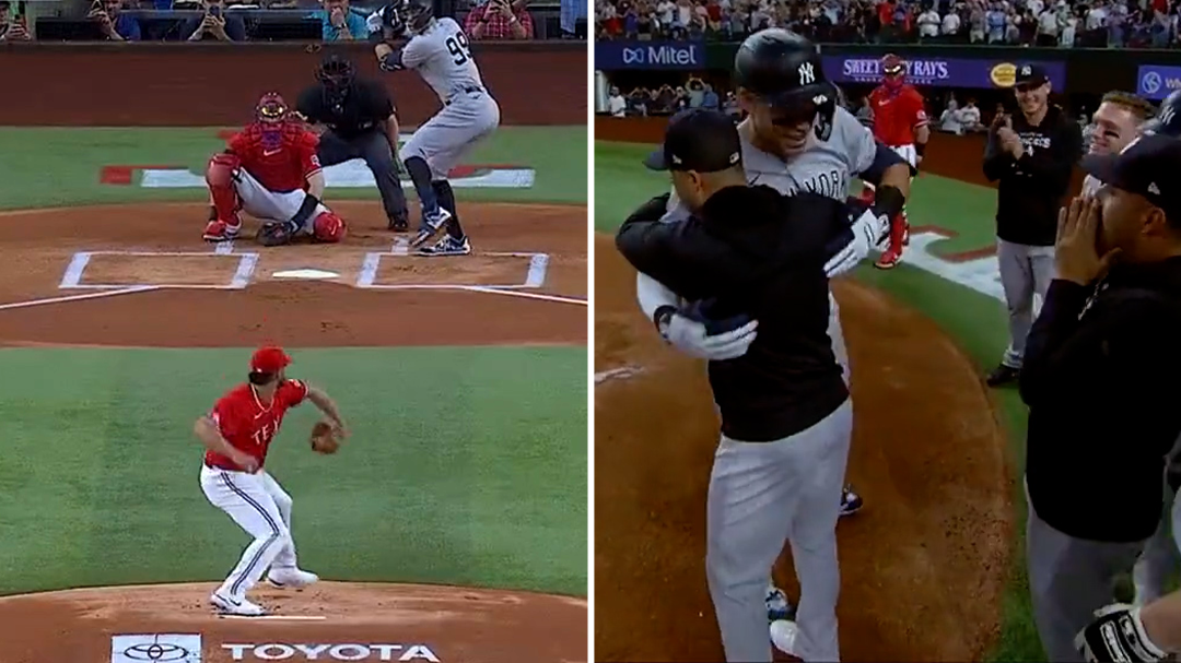 Fan jumps railing trying to catch Major League Baseball star's $3 million home run ball