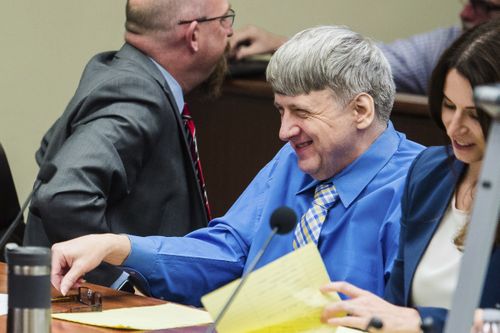 David Turpin smiling during a court appearance this week. Picture: AAP