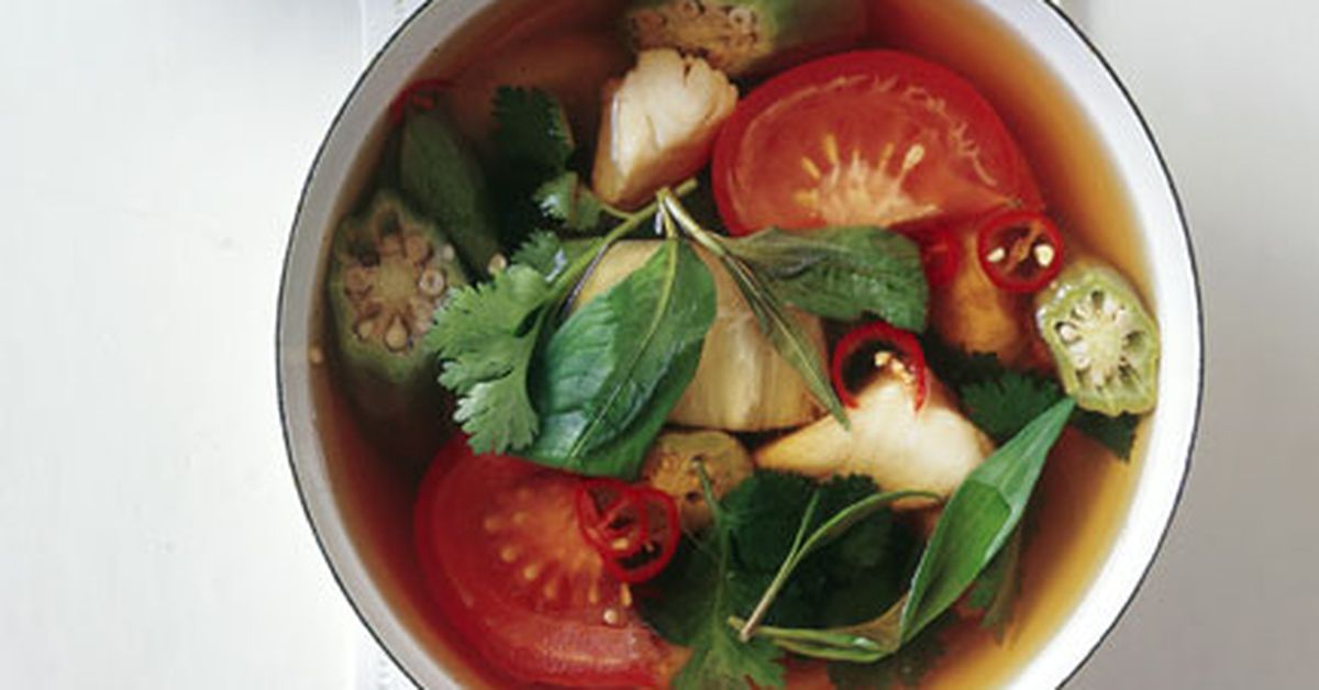 Sweet and sour fish soup - 9Kitchen