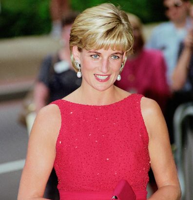 Princess Diana in Washington in 1997.