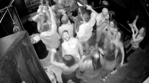 It may have been a Monday night, but for these Wellington bar hoppers, reaching Alert Level 1 was a good enough reason for a night on the tiles.