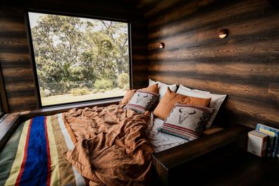 The cabin is now available for bookings and will be housed on the Central Coast of New South Wales from early December. (Photo by Brendon Thorne/Getty Images for Wild Turkey)