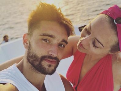 The Wanted star Tom Parker's wife Kelsey Hardwick pays an emotional tribute to the late singer at his funeral