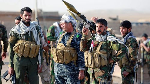 Iraqi forces have entered Mosul where they are attempting to drive ISIS militants from the city. (AAP)
