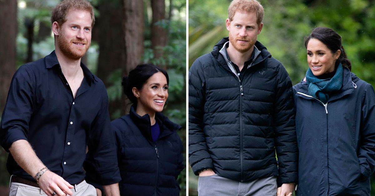 Meghan borrows Prince Harry's jacket in New Zealand 9Honey(01)
