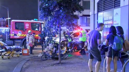 Southbank truck crash