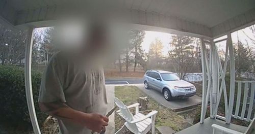 North Carolina doorbell camera captures man with knife