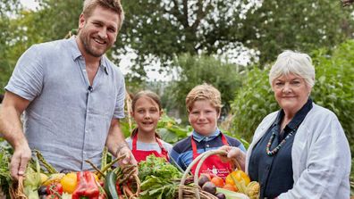 Celebrity chefs Curtis Stone and Stephanie Alexander team up with Coles