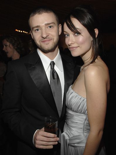 Justin Timberlake and Olivia Wilde at the In Style and Warner Bros. 2007 Golden Globe After Party.