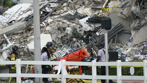 A Miami apartment building has collapsed, with dozens missing.