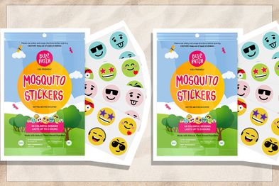 9PR: BuzzPatch Mosquito Patch Stickers for Kids (60 Pack) - All Natural, Plant Based Ingredients, Non-Toxic, DEET Free, Citronella Essential Oil Insect Patches, for Toddlers, Babies, Children