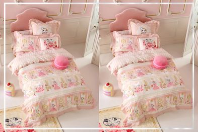 9PR: Claris the Mouse The Grand Palace Party Quilt Cover Set